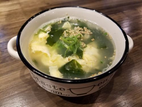 Wakatama soup