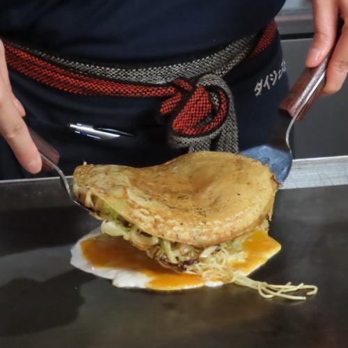 広島ならではのお好み焼き