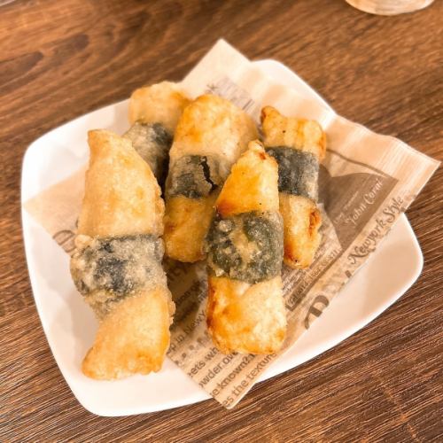 鶏の梅しそ巻き