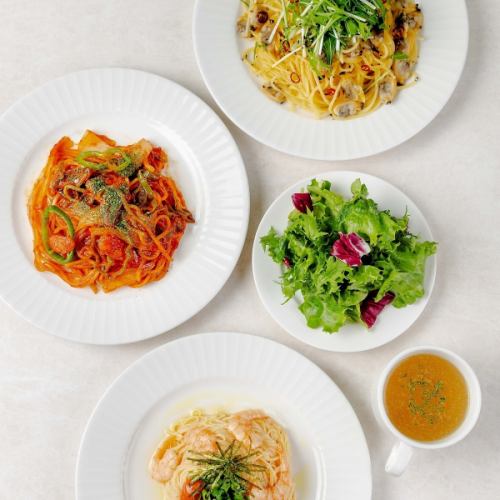 Pasta lunch at Tenshodo Cafe