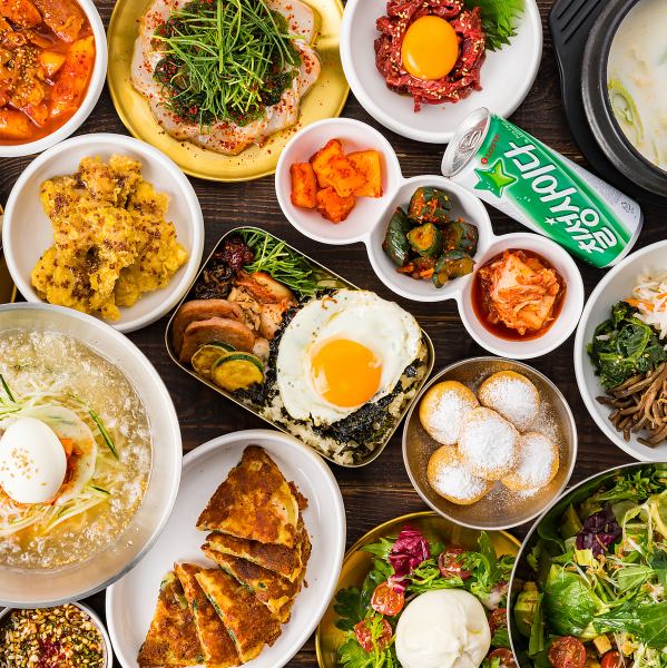 【品种丰富♪】请尽情享受我们特色的韩国料理♪
