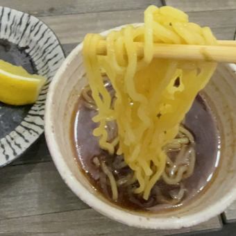 〆のつけ麺