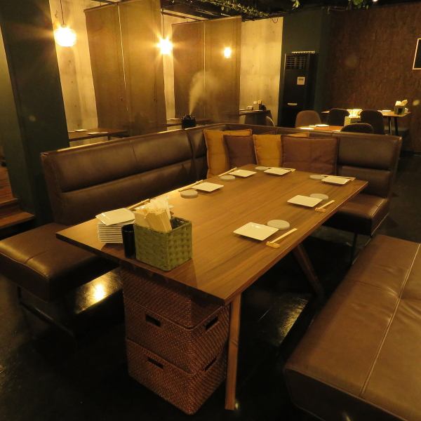 There is only one sofa seat that you can relax on, so if you wish, please make a reservation as soon as possible! It is a perfect seat for various occasions such as girls-only gatherings and joint parties!