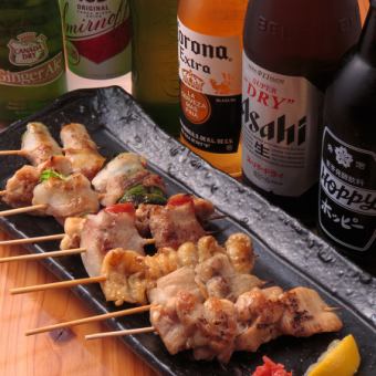 Seasonal special ☆ Yoiyoi specialty! All-you-can-eat chicken course (7 dishes total / 2 hours all-you-can-drink included)