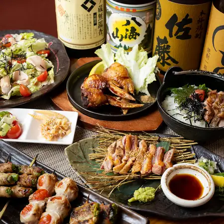 [3-Hour All-You-Can-Drink Included] Drunken Chicken Feast Course ◆ A plan where you can fully enjoy our proud chicken dishes ☆