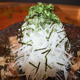 しそ薫る和風大根サラダ