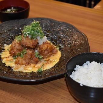 一口チキン南蛮定食