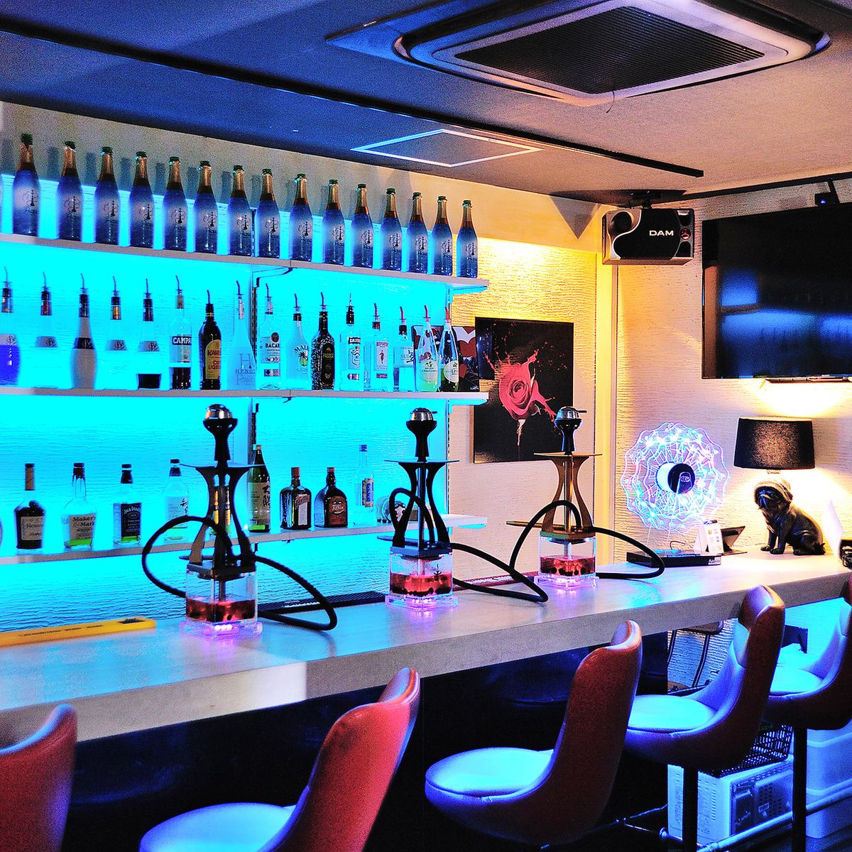 Outstanding atmosphere ★ Fashionable interior and carefully selected shisha and flavors Perfect for dates and girls' gatherings ◎