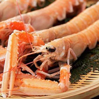 November dinner limited to 10 groups - Shrimp Zanmai SPECIAL Dinner Course 18,700 yen (tax included)