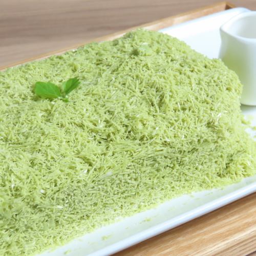 糸ピンス　抹茶