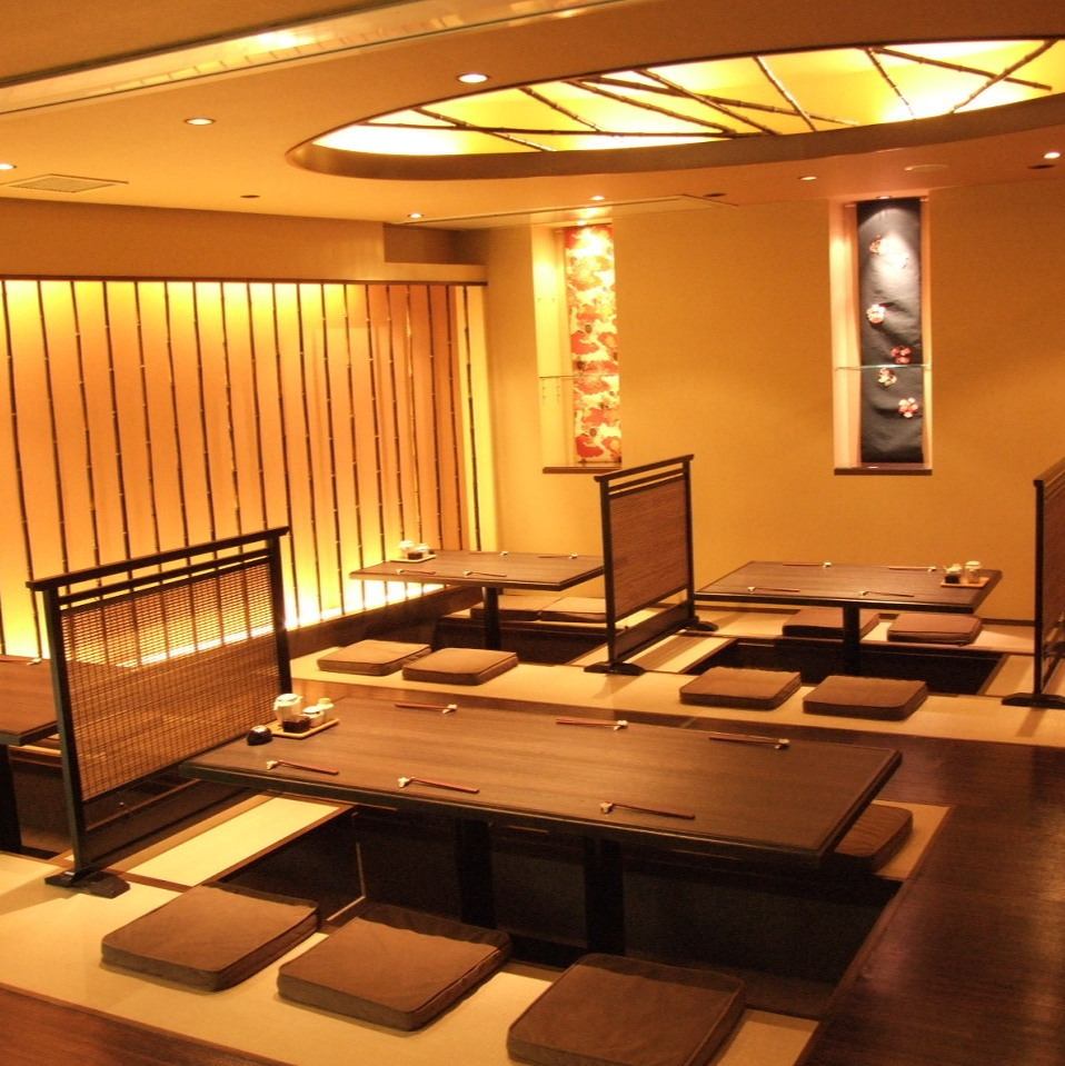 You can relax and relax in a private room that can accommodate up to 38 people ♪ Perfect for various banquets ◎