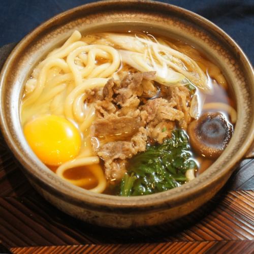 Beef sukiyaki udon