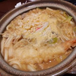 飛梅名物！みそもつ煮うどん