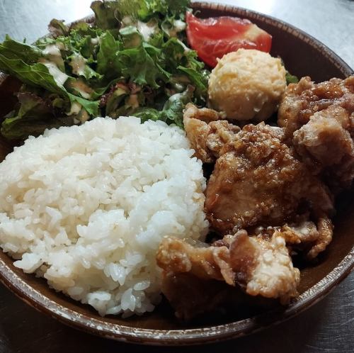 기름 닭 닭 세트 (장어 국물 포함)