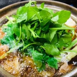 Sendai parsley hotpot