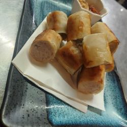 Crispy grilled Izunuma sausage