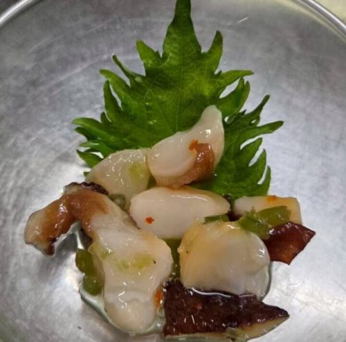 ぶつ切りタコわさび