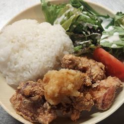 おろしポン酢唐揚げ定食