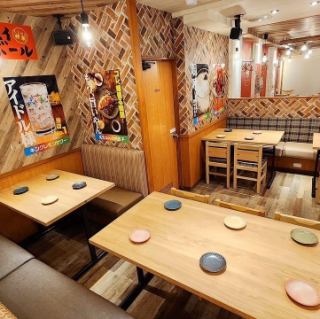 最大50席♪宴会やご家族・ご友人とのお食事でのご利用にもオススメです！※写真は系列店です