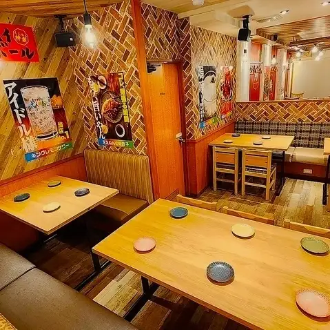Our spacious and relaxing interior is perfect for various types of banquets. Please feel free to visit us as we can accommodate any occasion.Enjoy a blissful time while savoring delicious food♪ *The photo is from a sister restaurant.