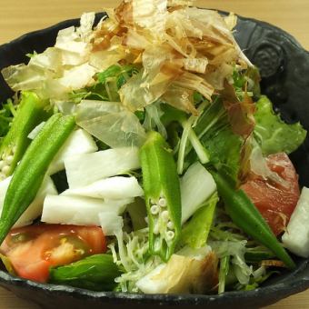 野菜サラダ 自家製ドレ