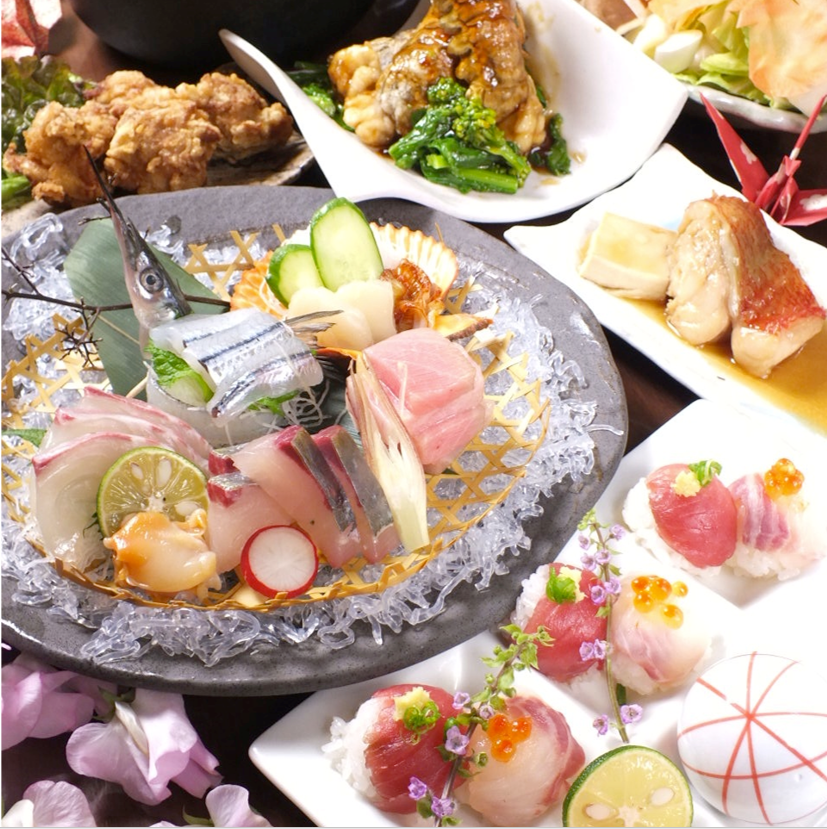 瀬戸内で取れた旬の魚を取り揃えております。