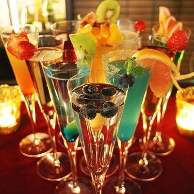Original cocktail made by bartender