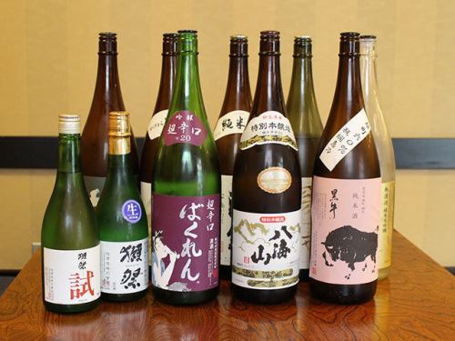 獺祭含む厳選地酒・焼酎！