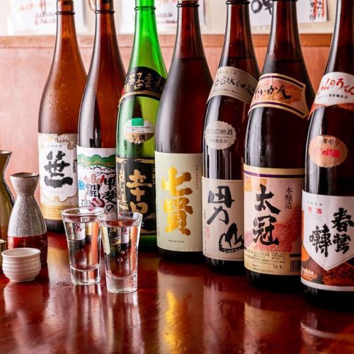 日本酒・焼酎も飲み放題♪