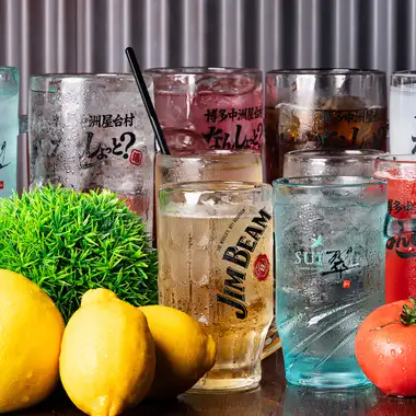 【2H飲み放題プラン】屋台村よかろうもん飲み放題プラン1980円(税込)→980円(税込)