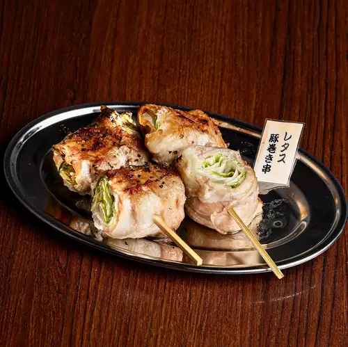 26.レタス豚巻き串