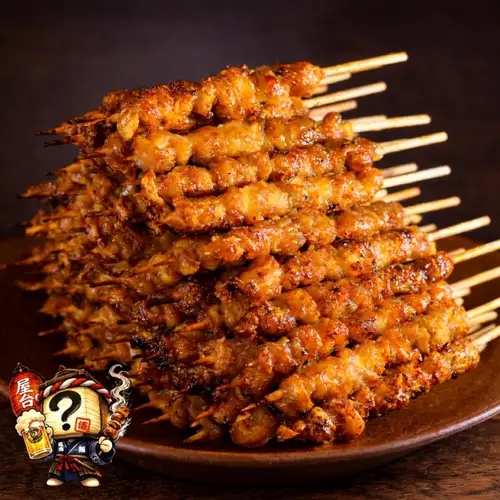 1日200本完売！串焼き各種