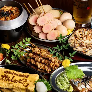 博多中洲屋台村料理メニュー