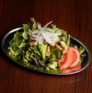 65.餃皮パリパリ鶏サラダ