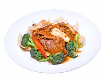 Stir-fried beef in oyster oil (small)