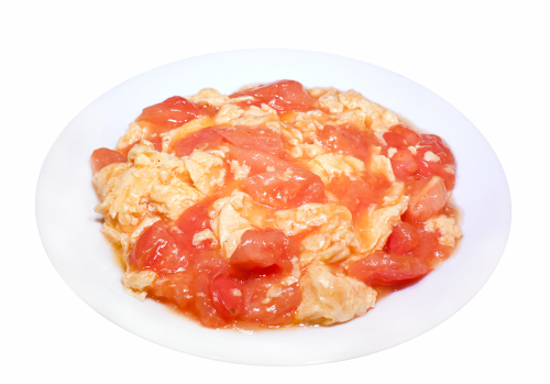 Stir-fried salty tomato and egg (small)