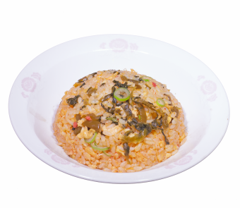 Salted Salmon Fried Rice, Vegetable Fried Rice