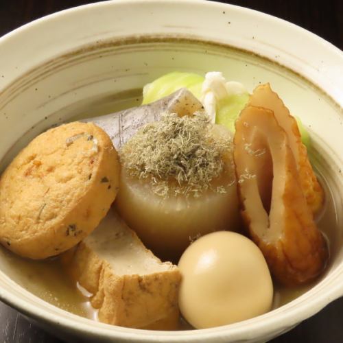 Oden to enjoy in the cold winter♪