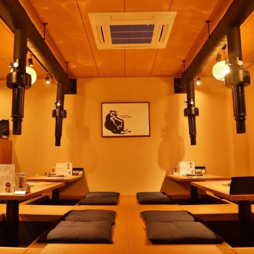 A tatami room banquet for up to 30 people!