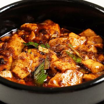 土鍋麻婆豆腐