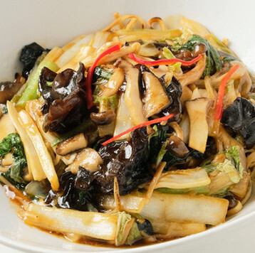 五目餡かけ焼きそば