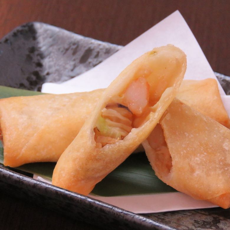 Crispy Chinese spring roll (1 piece)