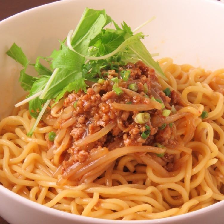 Sichuan dandan noodles without soup