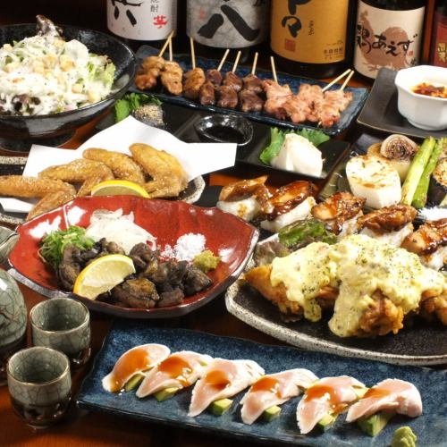 多彩な創作鶏量が自慢