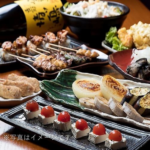 ☆宴会一番人気☆鶏あえずの人気メニューが一堂に集結『鶏あえずコース 』全12品3000円(税込)