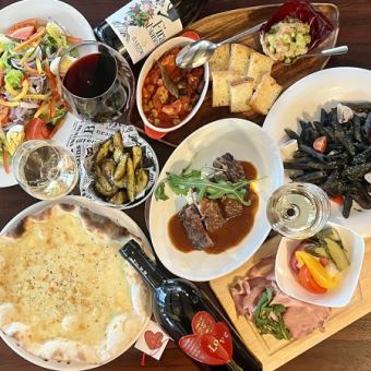 New☆【【歓送迎会☆飲み放題０円】】新たな門出☆大切な想い出にスパークリングワインで乾杯☆