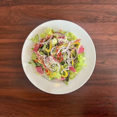 彩野菜のシンプルサラダ