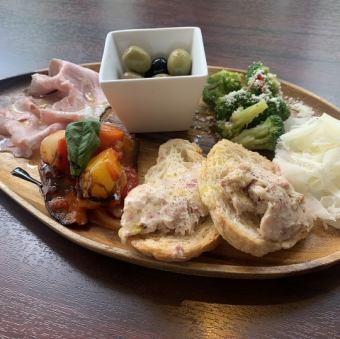 ランチNo,1☆【お洒落☆昼飲み】最高の1軒目☆おつまみ盛り合わせと、120分まるまる飲み放題☆