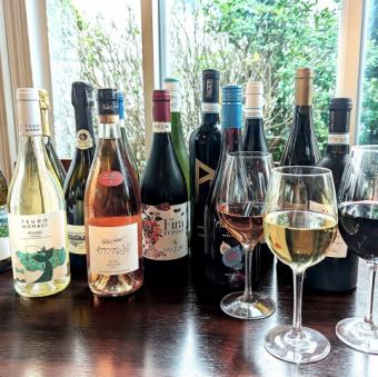 【大奮発☆ワイン全種飲み放題】いつもの飲み放題メニューもOK☆グラス片手に100点笑顔☆