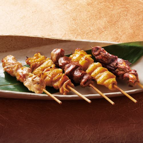 【串焼き】 串焼き盛り合わせ（5串） 